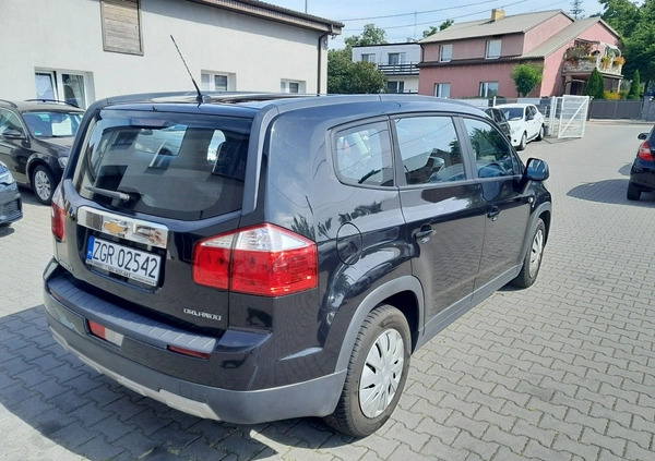 Chevrolet Orlando cena 31900 przebieg: 171000, rok produkcji 2012 z Łęknica małe 254